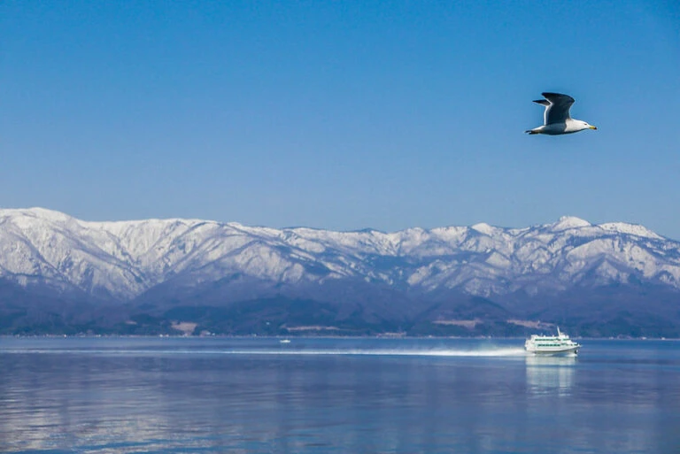 直江津 - 海と雪が出会う場所。